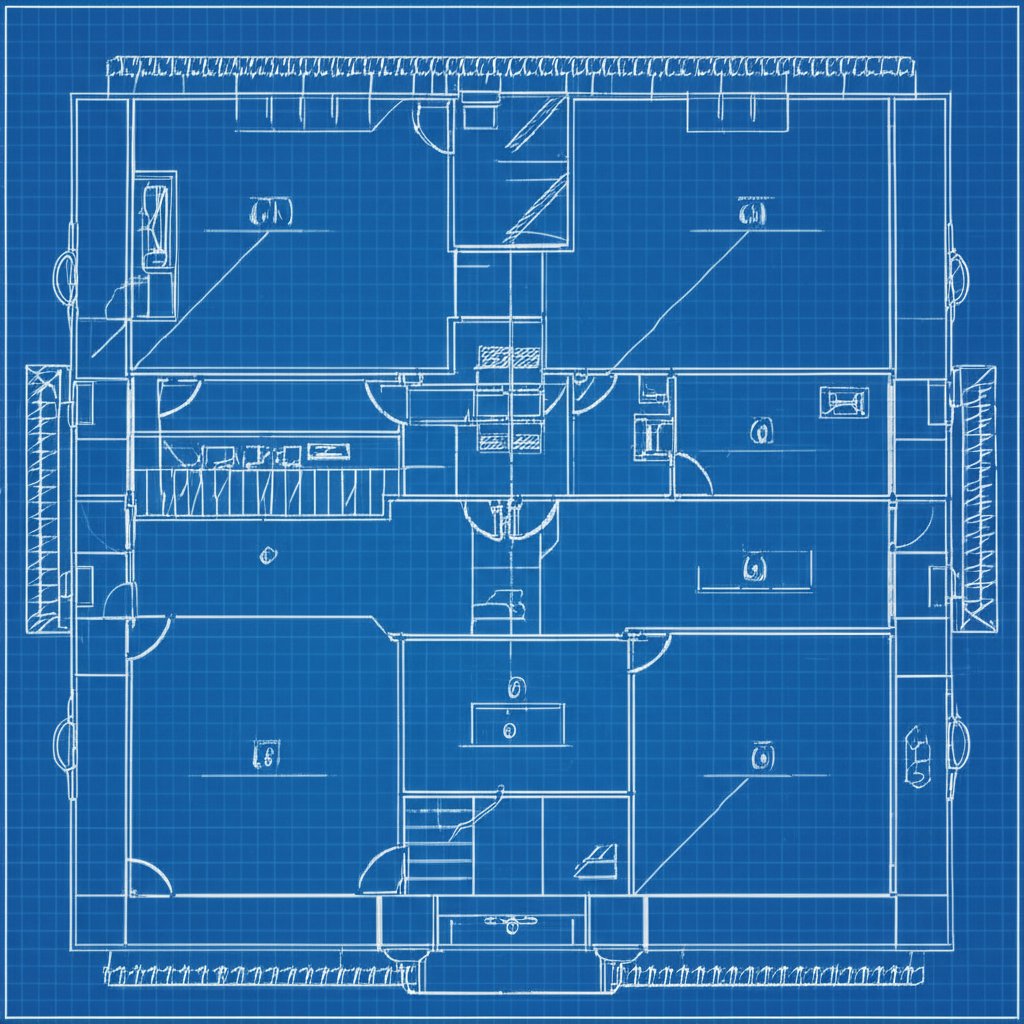 Security system blueprint and technical plans